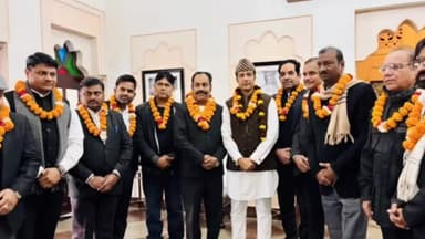 तालेड़ा: महाराव राजा वंशवर्धन सिंह, बून्दी ने अभिभाषक परिषद् की नवनिर्वाचित कार्यकारिणी का गरिमामय सम्मान किया