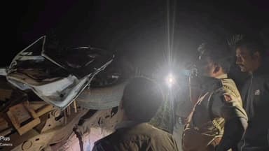 ಹೊಳಲ್ಕೆರೆ: ಸಾಸಲು ಗ್ರಾಮದ ಬಳಿ ಬೊಲೇರೋ ವಾಹನ ಅಪಘಾತದಲ್ಲಿ ನಾಲ್ವರು ಸಾವು