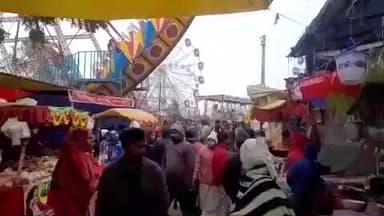 आलापुर: पूर्वी यूपी के प्रमुख गोविंद साहब मेले का समापन की ओर बढ़ा, बच्चों और युवाओं के लिए आकर्षण का केंद्र बने झूले