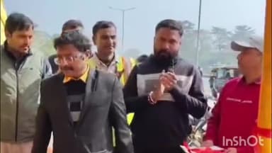 तोपचांची: NHAI की पहल, सड़क सुरक्षा के तहत निःशुल्क नेत्र जांच शिविर