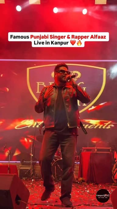 Famous Punjabi Rapper @itsaslialfaaz Live in Kanpur 😍🔥
Follow @kanpuriyametro for more interesting content 🙏🏻❤️
.
.
.
....