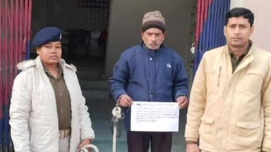 खजौली: एससी/एसटी थाना पुलिस ने फरार अभियुक्त को किया गिरफ्तार