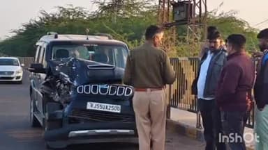 बालेसर: राष्ट्रीय राजमार्ग संख्या 125 पर छपरा के पास तेज रफ्तार स्कार्पियो ने हाईवे पेट्रोलिंग वाहन को मारी टक्कर