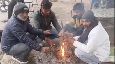 सरदारशहर: सरदारशहर क्षेत्र में कड़ाके की सर्दी का दौर जारी, आम जनजीवन प्रभावित, लोग जगह-जगह ले रहे अलाव का सहारा