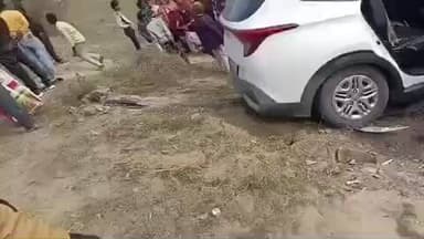 मोहम्मदगंज: मोहम्मदगंज-जपला मुख्य सड़क पर सड़क हादसे में एक की मौत, दो घायल