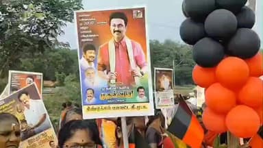 நிலக்கோட்டை: தமிழ்நாடு முதலமைச்சர் மு.க.ஸ்டாலினுக்கு 30 கிலோமீட்டர் தூரத்திற்கு மேளதாளம், கும்பம் மரியாதையுடன் சிறப்பான வரவேற்பு