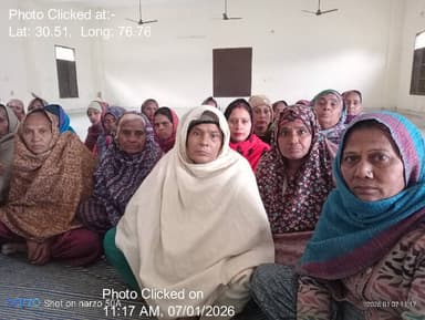 ਰਾਜਪੁਰਾ: 07-Jan-26 : Manrega Social Audit Gram Sabha