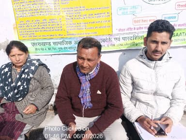 लालकुऑ: 06-Jan-26 : Manrega Social Audit Gram Sabha
