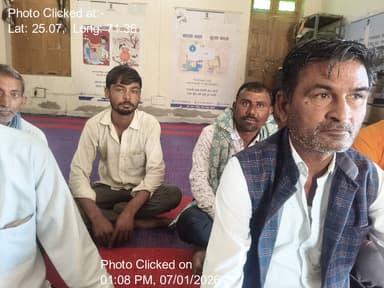 समदड़ी: 07-Jan-26 : सामाजिक अंकेक्षण ग्राम पंचायत बामरला वित्तीय वर्ष 2025.26के छः माह ऑडिट रिपोर्ट