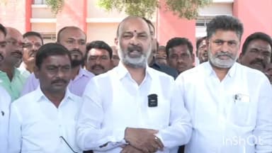 జమ్మికుంట: ప్రభుత్వ భూములను కబ్జాలు చేస్తే తాట తీయిస్తా : కేంద్ర హోంశాఖ సహయ మంత్రి బండి సంజయ్