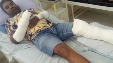 मड़िहान: मड़िहान थाना क्षेत्र के राजापुर गांव के पास बाइक सवार को अज्ञात वाहन ने मारी टक्कर, बाइक सवार घायल होकर रेफर