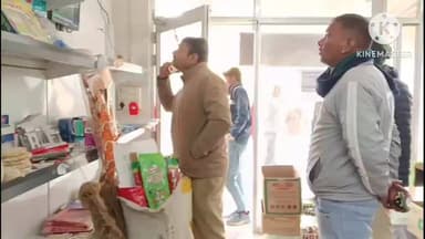 उचेहरा: मध्यांचल बैंक व सैनिक कैंटीन का टूटा ताला, बैंक का कैमरा बंद, बड़ी घटना टली