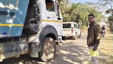 सोनारायठाढ़ी: मोहडार के पास कुशमाहा सोनारायठाड़ी मार्ग पर खनन विभाग ने अवैध डस्ट से लदे ट्रक को ज़ब्त किया