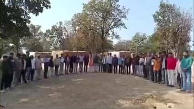 बरघाट: बरघाट धोबीसर्रा ग्राम में हिंदू सम्मेलन कार्यक्रम को लेकर हुई बैठक