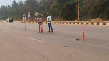 ತಿಪಟೂರು: ಅಪಘಾತಗಳಿಗೆ ಬ್ರೇಕ್ ಹಾಕಲು ಕೆ ಬಿ ಕ್ರಾಸ್ ಪೊಲೀಸರಿಂದ ಮಾಸ್ಟರ್ ಪ್ಲಾನ್