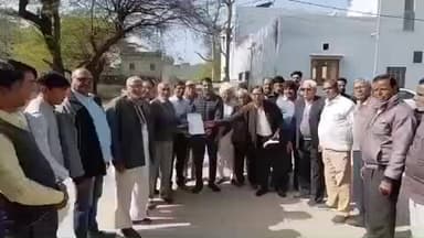 श्रीमाधोपुर: विश्वकर्मा जयंती पर सार्वजनिक अवकाश की मांग, मुख्यमंत्री भजनलाल शर्मा के नाम एसडीएम को दिया ज्ञापन