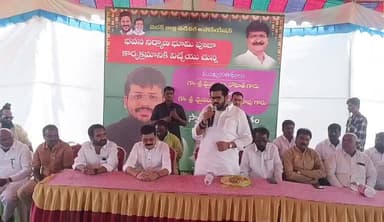 శంకరంపేట ఏ: మెడికల్ అసోసియేషన్ భవన నిర్మాణానికి భూమి పూజ చేసిన ఎమ్మెల్యే రోహిత్ రావు