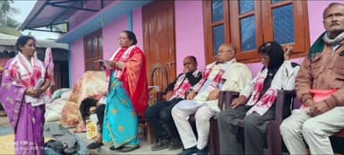 ছয়গাঁও: মা চণ্ডিকা ব্লকৰ সভানেত্ৰী আৰু সম্পাদিকাক নিযুক্তি পত্ৰ বিতৰণ