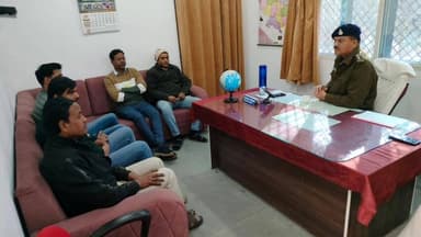 लटेरी: सुरक्षा व्यवस्था को लेकर व्यापारियों की अहम बैठक, सीसीटीवी और गार्ड रखने के निर्देश