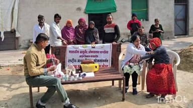 बड़ौदा: पाण्डोला में आयुष विभाग द्वारा सुप्रजा शिविर आयोजित, 56 रोगियों की जांच कर उपचार किया गया