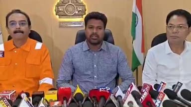 ఇరుసుమండ ఓఎన్జీసీ బ్లో అవుట్ నేపథ్యంలో వెల్ క్యాపింగ్ ప్రక్రియ త్వరలో పూర్తి అవుతుంది: కోనసీమ కలెక్టర్ మహేష్ కుమార్