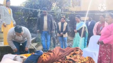 बुंडू: एदलहातू के पूर्व मुखिया का हाल जानने पहुंचे विधायक, जल्द स्वस्थ होने की कामना की