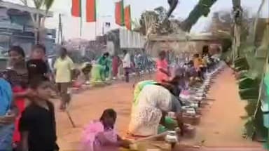 பல்லடம்: பாண்டியன் நகர் பகுதியில் பாஜக சார்பில் மோடி பொங்கல் திருவிழா நடைபெற்றது