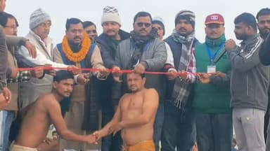 कुमारखंड: रानीपट्टी सुखासन मेला में कुश्ती दंगल प्रतियोगिता का आयोजन, पुरुष पहलवानों का रहा दबदबा