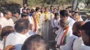 చెన్నూరు: క్రిస్టియన్ శ్మశాన వాటికకు భూమి పూజ చేసిన మంత్రి వివేక్ వెంకటస్వామి