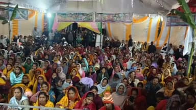 वारासिवनी: ग्राम सतोना कबीर कुटी आश्रम में संत समागम कार्यक्रम में पहुंचे विधायक विवेक पटेल