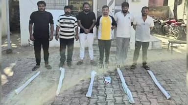 રાધનપુર: પ્રિન્સ હોટલના માલિકને પાસે થી 50 લાખની ખંડણી માગનાર છ આરોપીઓને રાધનપુર પોલીસે ઝડપી પાડ્યા