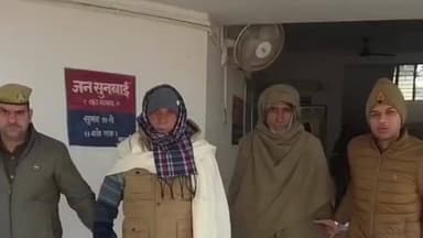 सिरसागंज: नसीरपुर पुलिस ने लाछपुर तिराहा से हत्याकांड के वांछित 2 अभियुक्तों को किया गिरफ्तार, आला कत्ल बरामद