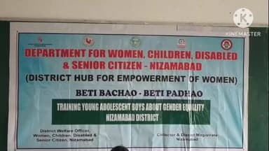 వర్ని: కోటగిరి మైనార్టీ రెసిడెన్షియల్ లో యువ కిశోర బాలురకు లింగ సమానత్వంపై శిక్షణ కార్యక్రమంపై సీడీపీఓ.పద్మా అవగాహన