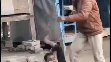 रसड़ा: नगरा में होमगार्ड की दबंगई, दो शराबियों को सिखाया अनुशासन का पाठ