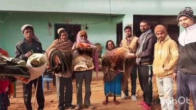 नावाडीह: बरई पंचायत के बनकटवा वार्ड में किया गया कंबल का वितरण