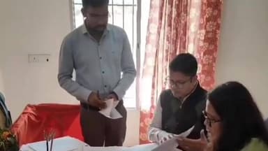 मानपुर के एकलव्य आवासीय विद्यालय और मोहला जिला अस्पताल के निर्माणाधीन कार्यों का किया निरीक्षण