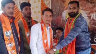 গড়বেতা ১: BJP যুব মোর্চার উদ্যোগে গড়বেতা শহরে সদস্যতা অভিযান