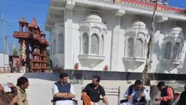 गुनौर: भाजपा प्रदेश महामंत्री गौरव रणदिवे कुआँ लाल मंदिर पहुंचे, कंकाली माता के दरबार में टेका माथा