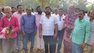 ଧରାକୋଟ: ସାନଖେମୁଣ୍ଡି କେଶପୁର ସାନତାଲୁକା ଗ୍ରାମରେ ଆଦିବାସୀ ସମାଜ ବୈଠକ ଗୃହର ଭିତ୍ତିପ୍ରସ୍ତର ସ୍ଥାପନକଲେ ସାନଖେମୁଣ୍ଡି ବିଧାୟକ