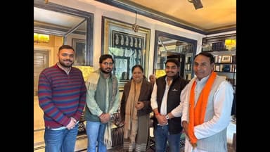 जहाज़पुर: जयपुर में जाजपुर विधायक गोपीचंद मीणा ने वसुंधरा राजे सिंधिया से की शिष्टाचार भेंट