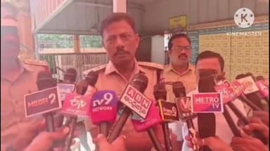 శామీర్పేట: సర్దార్ పటేల్ నగర్ లోని ఆలయంలో చోరీ దర్యాప్తుల చేపట్టిన ఏసిపి రవి కిరణ్