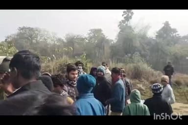 जंदाहा: जंदाहा प्रखंड के रसलपुर पुरुषोत्तम पंचायत के वार्ड 5 में कब्रिस्तान की अधूरी घेराबंदी का विरोध