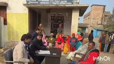 लखनौर: लखनौर प्रखंड के पंचायतों में किसानों का ई-केवाईसी व फार्मर रजिस्ट्री शुरू, शिविर का आयोजन