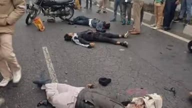 बहेड़ी: गुड़वारा के पास घने कोहरे के चलते सड़क हादसे में बाइक सवार पिता और दो बेटों की हुई दर्दनाक मौत