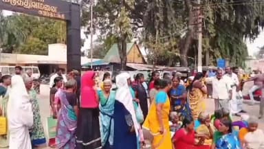 அறந்தாங்கி: Ex MC ஆறுமுகத்தை வெற்றியவர்களை கைது செய்யக்கோரி பட்டுக்கோட்டை சாலை மறியல் போக்குவரத்து பாதிப்பு காவல்துறை கைது நடவடிக்கை