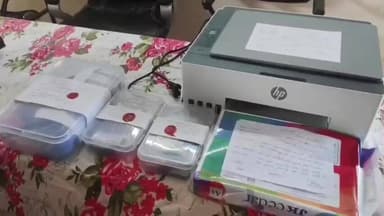 निवाली: पलसूद पुलिस ने स्कोर्पियो से नकली नोटों के साथ 2 आरोपियों को किया गिरफ्तार, कलर प्रिंटर से छाप रहे थे नोट