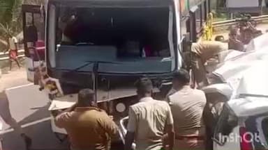 റാന്നി: റാന്നി മന്ദിരംപടിയിൽ ശബരിമല തീർഥാടകർ സഞ്ചരിച്ച വാഹനങ്ങൾ കൂട്ടിയിടിച്ച് അപകടം