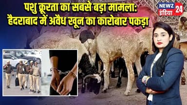 पशु क्रूरता का सबसे बड़ा मामला: हैदराबाद में अवैध खून का कारोबार पकड़ा | #Animal_Cruelty | Hyderabad