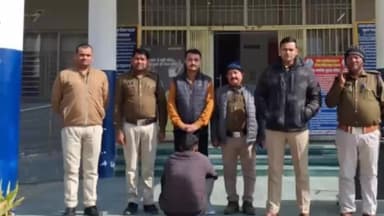 गुनौर: ग्वालियर से सलेहा थाना पुलिस ने स्थाई वारंटी को किया गिरफ्तार