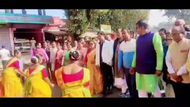 মাথাভাঙা ২: রামঠেঙ্গা এলাকায় এক বর্ণাঢ্য অনুষ্ঠানের মধ্য দিয়ে ব্লক ভাওয়াইয়া উৎসবের শুভ সূচনা হল